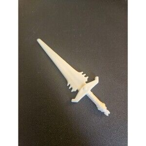 Vtg Battle Trolls Sir Trollahad SWORD Original 1992 White Weapon Accessory‎ Part